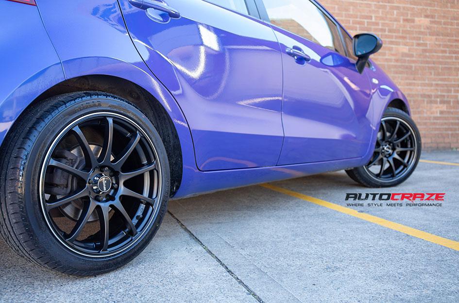 KIA RIO HALO SATIN BLACK